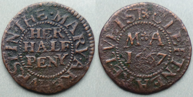 Cliffe, Mary Akehurst HER HALF PENY 1667